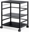 DEVAISE Mobile Printer Stand With Adjustable Shelves