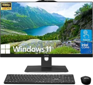 msi Modern 23.8" All-in-One Desktop, FHD IPS