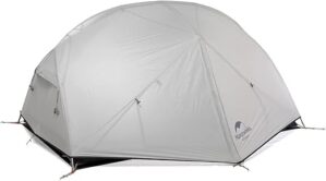 Naturehike Mongar 2 Person Lightweight Tent 20D Grey
