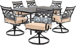 Hanover Montclair 7-Piece Outdoor Dining Set