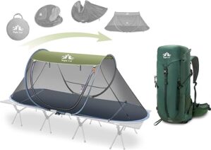 Night Cat Mosquito Tent & Backpack Camping Combo