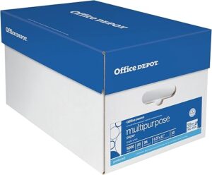 Office Depot Multi-Use Printer & Copy Paper, 10 Reams