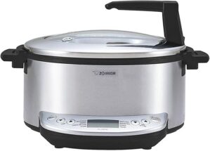 Zojirushi Multicooker, 6 Qts, Brushed Stainless