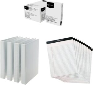 Amazon Basics Multipurpose Copy Paper & Binder Set