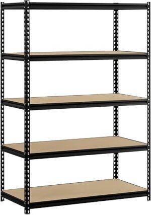 Muscle Rack Muscle Rack UR245P-BLK 5-Shelf Unit