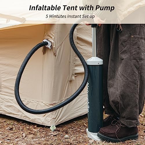 Naturehike Inflatable 4-8 Person 4 Season Tent - Image 3