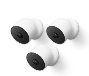 Google Nest Cam Outdoor/Indoor Battery - 2nd Gen (3 Pack)