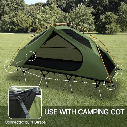 Night Cat 1-Person Lightweight Waterproof Hiking Tent - Image 3