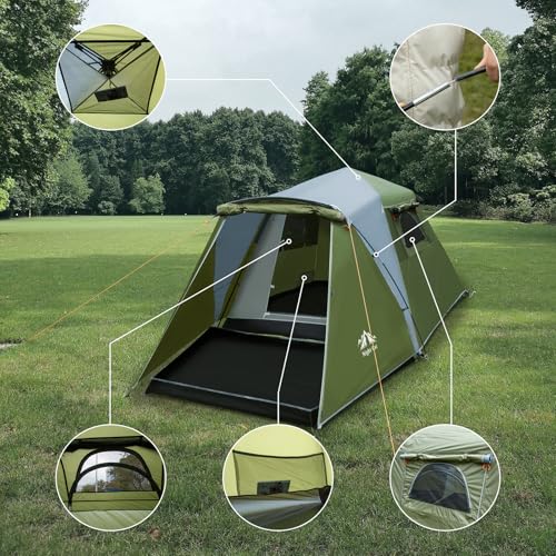 Night Cat Cabin Tent With Double Sleeping Bag - Image 4