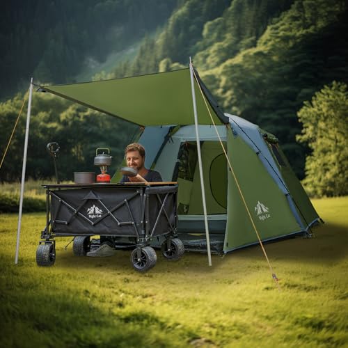 Night Cat Cabin Tent With Double Sleeping Bag - Image 5