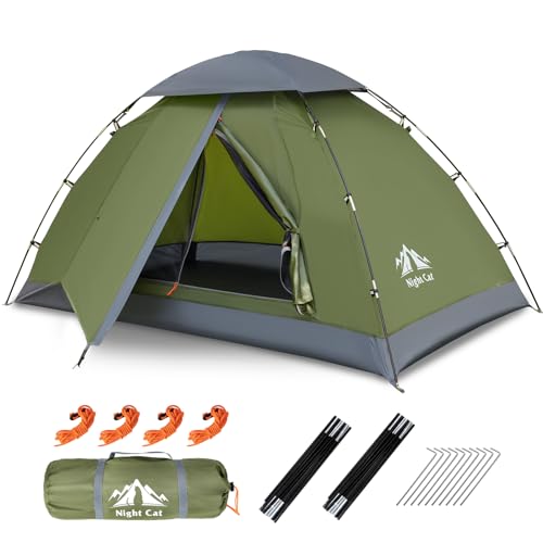 Night Cat Upgraded Backpacking Tent Camping Combo - Image 2