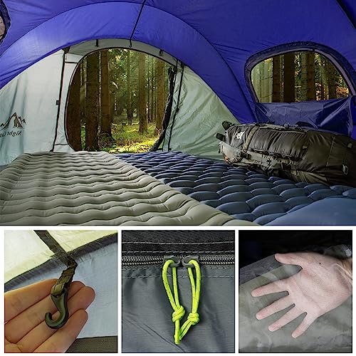 Night Cat Upgraded Pop Up Tent With Poles - Image 2