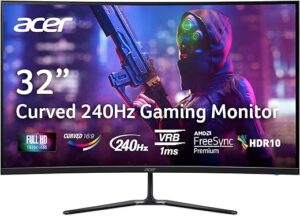 acer Nitro 31.5" FHD Curved Gaming Monitor
