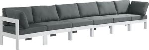 Meridian Furniture Nizuc Collection Outdoor Patio Modular Sofa