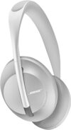 Amazon Renewed Noise Cancelling Bluetooth Headphones 700, Silver