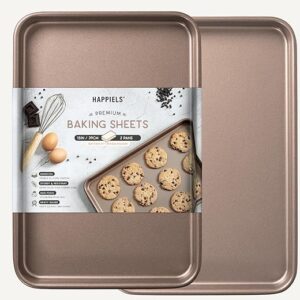 HAPPIELS Nonstick Baking Sheet Set Of 2