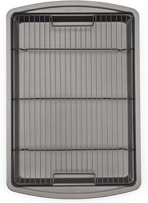 GoodCook Nonstick Carbon Steel Baking Pan & Rack