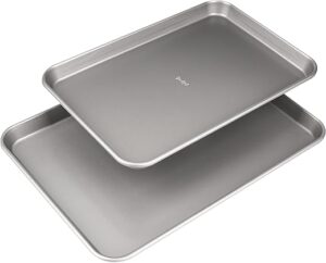 Goodful Nonstick Cookie Baking Sheet Set, Heavy Duty