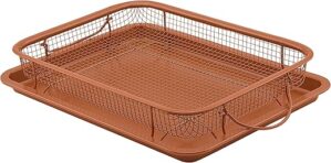 G & S Metal Products Company Nonstick Crisper Basket with Baking Pan