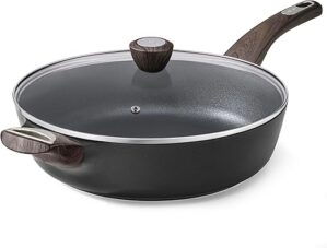 SENSARTE Nonstick Frying Pan Skillet With Lid