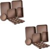 NutriChef NutriChef Non Stick Carbon Steel Bakeware Set