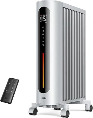 Dreo Oil Filled Radiator Heater, 1500W, Remote Control