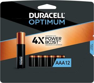 DURACELL Optimum AAA Batteries With Power Boost