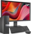 Intel OptiPlex Desktop With 24 Inch Monitor