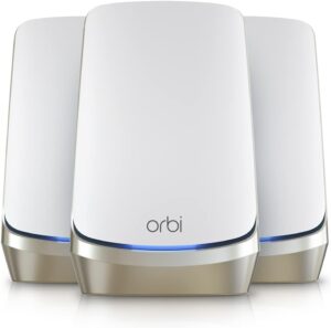 NETGEAR Orbi Quad-Band WiFi 6E Mesh System RBKE963