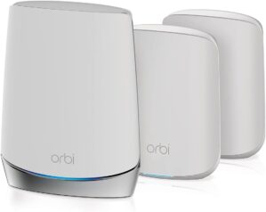 Orbi Tri-Band Mesh WiFi 6 RBK653