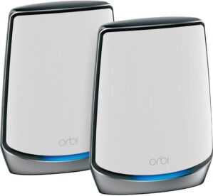 NETGEAR Orbi Tri-band Mesh WiFi 6 System RBK852