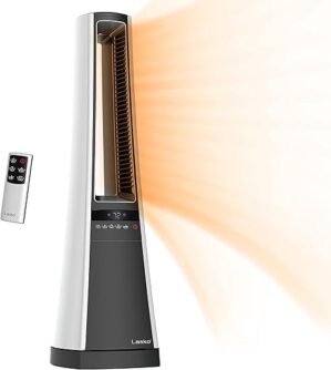 Lasko Oscillating Bladeless Ceramic Tower Heater, AW300