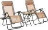 Amazon Basics Outdoor Adjustable Zero Gravity Lounge Chair Set