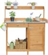 Yaheetech Outdoor Garden Potting Bench Table