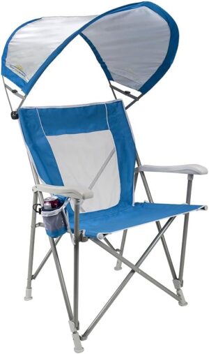 GCI Outdoor Outdoor Sunshade Captain's Chair With Canopy