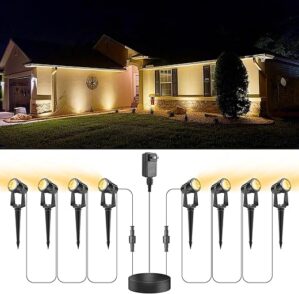 VOLISUN Outdoor Uplights Spotlights, Low Voltage Landscape Lights
