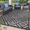 GENIMO Outdoor Waterproof Reversible Camping Rug 5’x8′