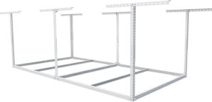 FLEXIMOUNTS Overhead Garage Storage Rack, 600lbs Capacity