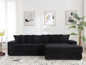Naisian Oversized Modular Sectional Sofa, 111-Inch