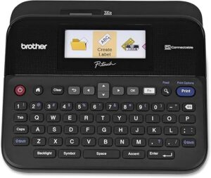 Brother P-Touch Label Maker, PTD600, Color Display