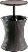 Keter Pacific Cool Bar Outdoor Patio Table