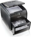 GBC Paper Shredder, Stack-and-Shred 60X, Cross-Cut, Black (1757572)