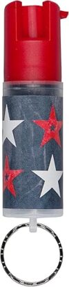 SABRE Pepper Spray With Key Ring, UV Dye