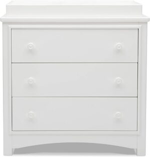 Delta Children Perry 3 Drawer Dresser With Changing Top