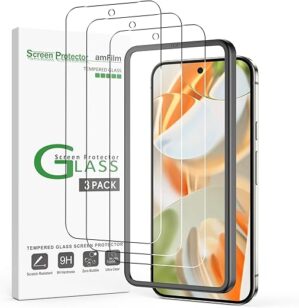 amFilm Pixel 9 Pro Tempered Glass Screen Protector