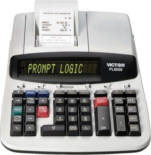 Victor PL8000 Thermal Printing Calculator, Prompt Logic