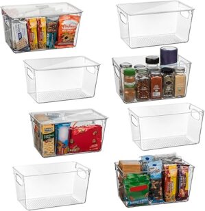 ClearSpace Plastic Pantry Organization Storage Bins