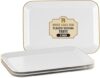 R-kay Plastic Serving Trays 8×11 In