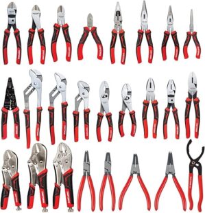 CRAFTSMAN Plier Set, 25 Pieces, Stainless Steel (CMHT82625)