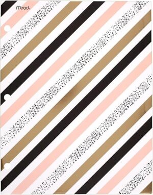 Mead Pocket Folder, Shape It Up, 1 Count (33226)
